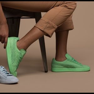 Solange x Puma Classic Suede Patina Green - New